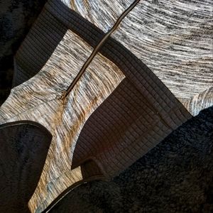 Zip up the back jumper dress.